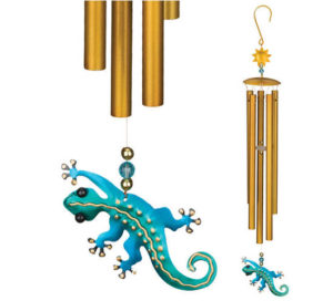 Gecko garden chime 05495