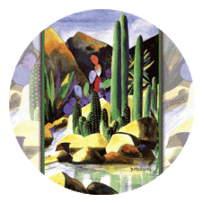 By the creekside Occasion coaster