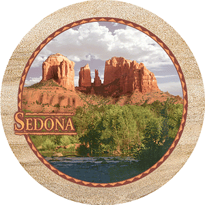Red Rock Sedona Sandstone Coaster