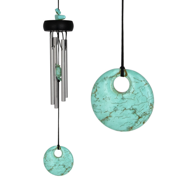 Southwest Wind Chimes Precious Stones Chime Turquoise Joe Precious Stones Chime Turquoise