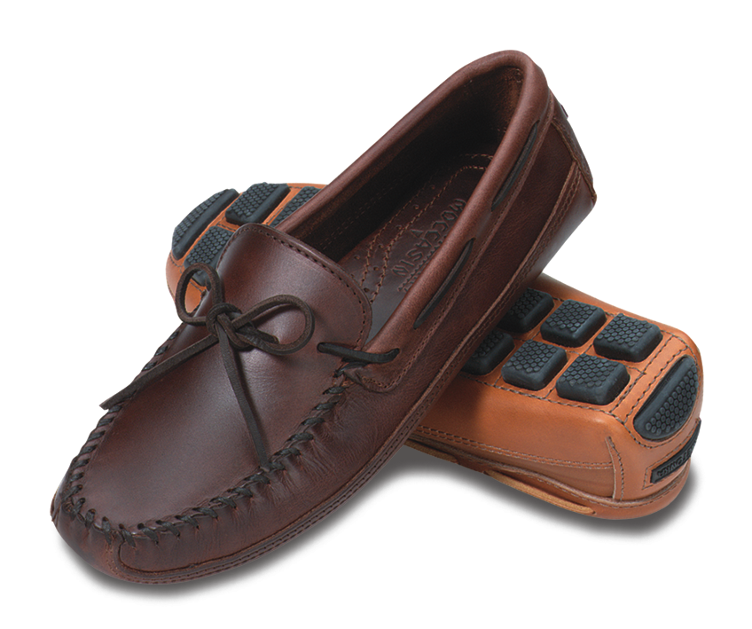 cowhide moccasins