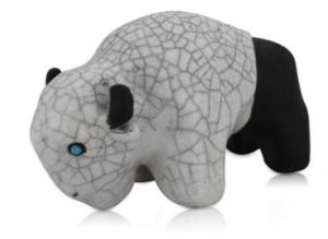 Spirit Friends- White Crackle Buffalo