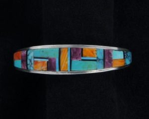 Inlaid Multistone Bracelet
