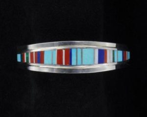 Inlaid Multistone Bracelet