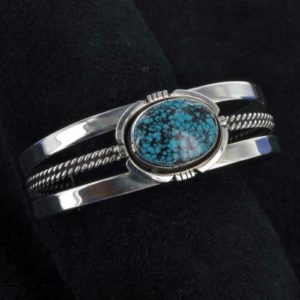 Spider Web Turquoise Stone Bracelet