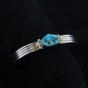 Single Turquoise Stone Bracelet
