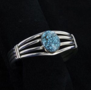 Spider Web Turquoise Stone Bracelet