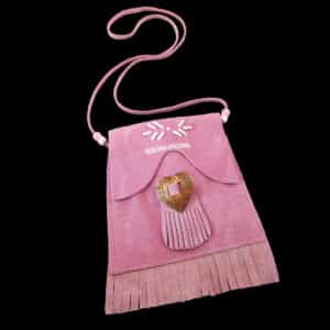 Leather Pink Shoulder Bag
