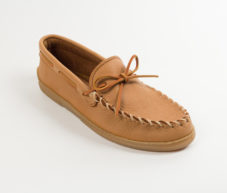 890 Natural Moosehide Classic Moccasin