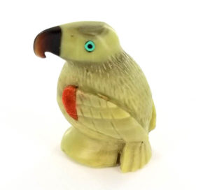Authentic Zuni Parrot Fetish