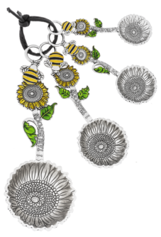 Bee & Sunflower Measuring spoon -ER62271