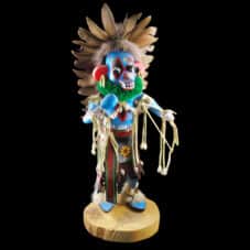 Blue Warrior Kachina