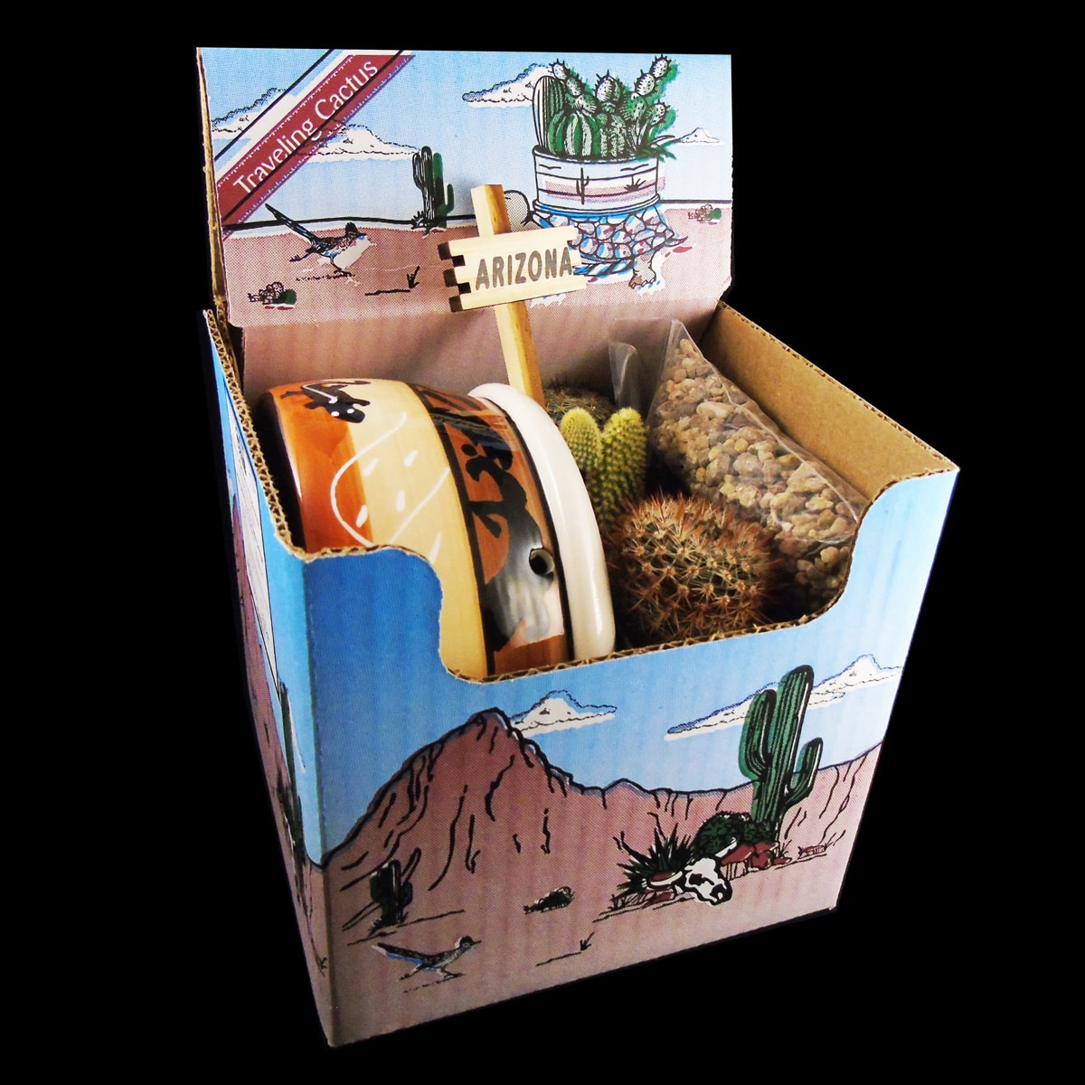 Cactus Travel Kit - 4 inch - Arizona Gifts