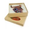 Raku Gecko Figurine by Jeremy Diller - Image 2