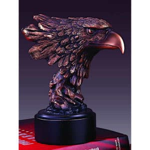 Bronze Finish Eagle Head 55118