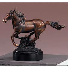 Bronze Finish Horse 33107