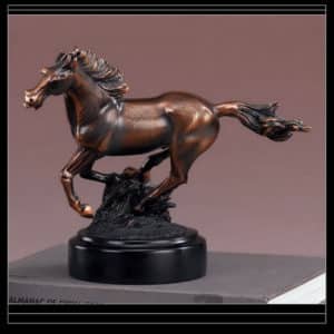 Bronze Finish Horse 33107