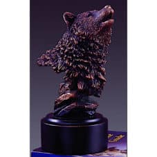 Bronze Finish Wolf 15114
