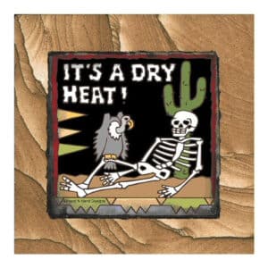 Dry Heat Sandstone Square Coaster