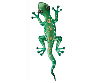 Gecko Wall Decor Green-R-05294