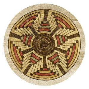 Indian Basket Sandstone Coaster