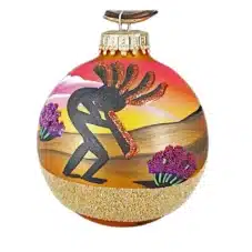Kokopelli Hand Painted Ornament