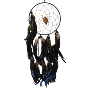 Md Beaded Dream Catcher w Feathers