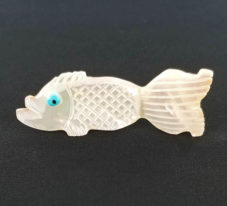 Mother of Pearl Fish Carving