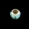 Inlaid Turquoise Barrel Pendant - Image 2