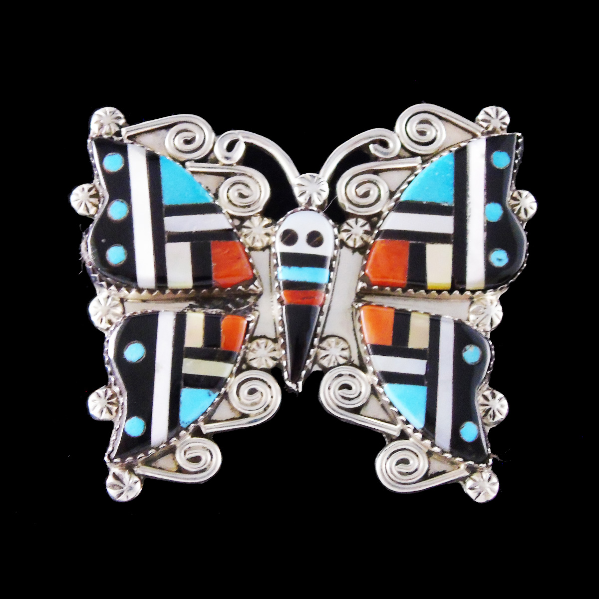 Zuni Butterfly Pin/Pendant