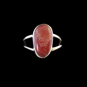 Navajo Rhodocrosite Stone Ring