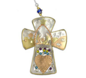 nativity-cross-beaded-ornament