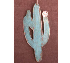 Patina Copper Saguaro Ornament