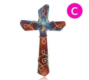 Raku Crystal Cross