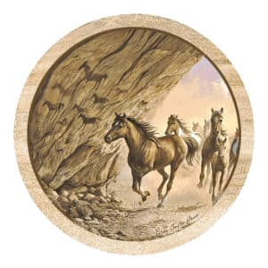 Sacred Passage Sandstone Coaster