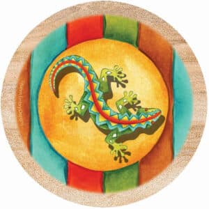 Southwest Gecko Sandstone Coaster