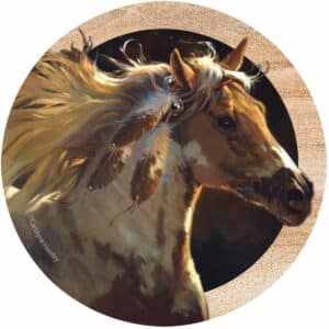 Spirit Horse Sandstone Coasters