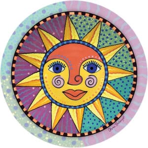 Sunburst Occasion Coaster