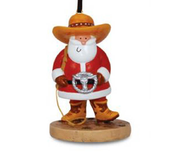 Western Cowboy Rodeo Christmas Ornament 