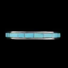 Zuni Inlaid Turquoise Stone Bracelet