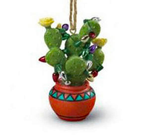 southwest resin christmas tree ornaments pickly pear southwest resin christmas tree ornaments pickly pear