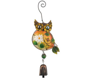 Owl garden bell