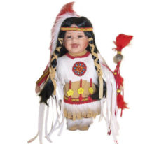 Sayen 12" Indian Girl Doll