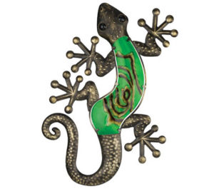 Regal bronze gecko wall 19 11345