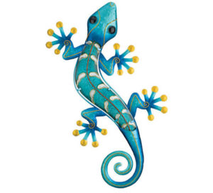 Regal blue gecko wall 24 10892