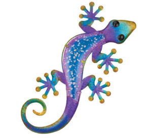 Regal watercolor gecko wall 24 11349