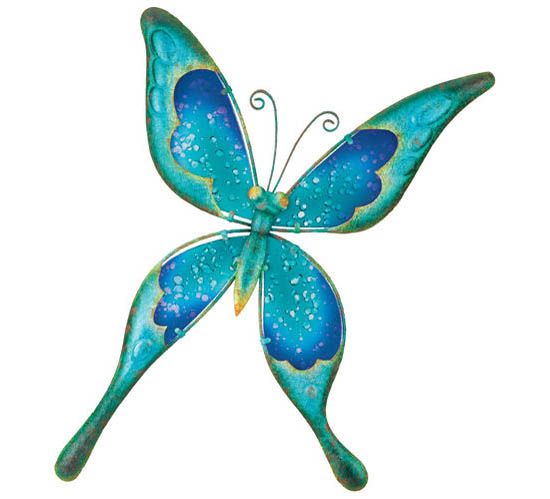 WATERCOLOR BUTTERFLY WALL DECOR 