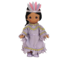 6 little indian girl doll
