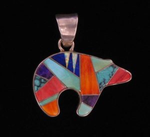 navajo-multi-stone-bear-pendant-nzzp-mi23