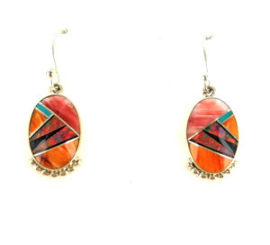 Spiny Oyster Multi-Stone Earring